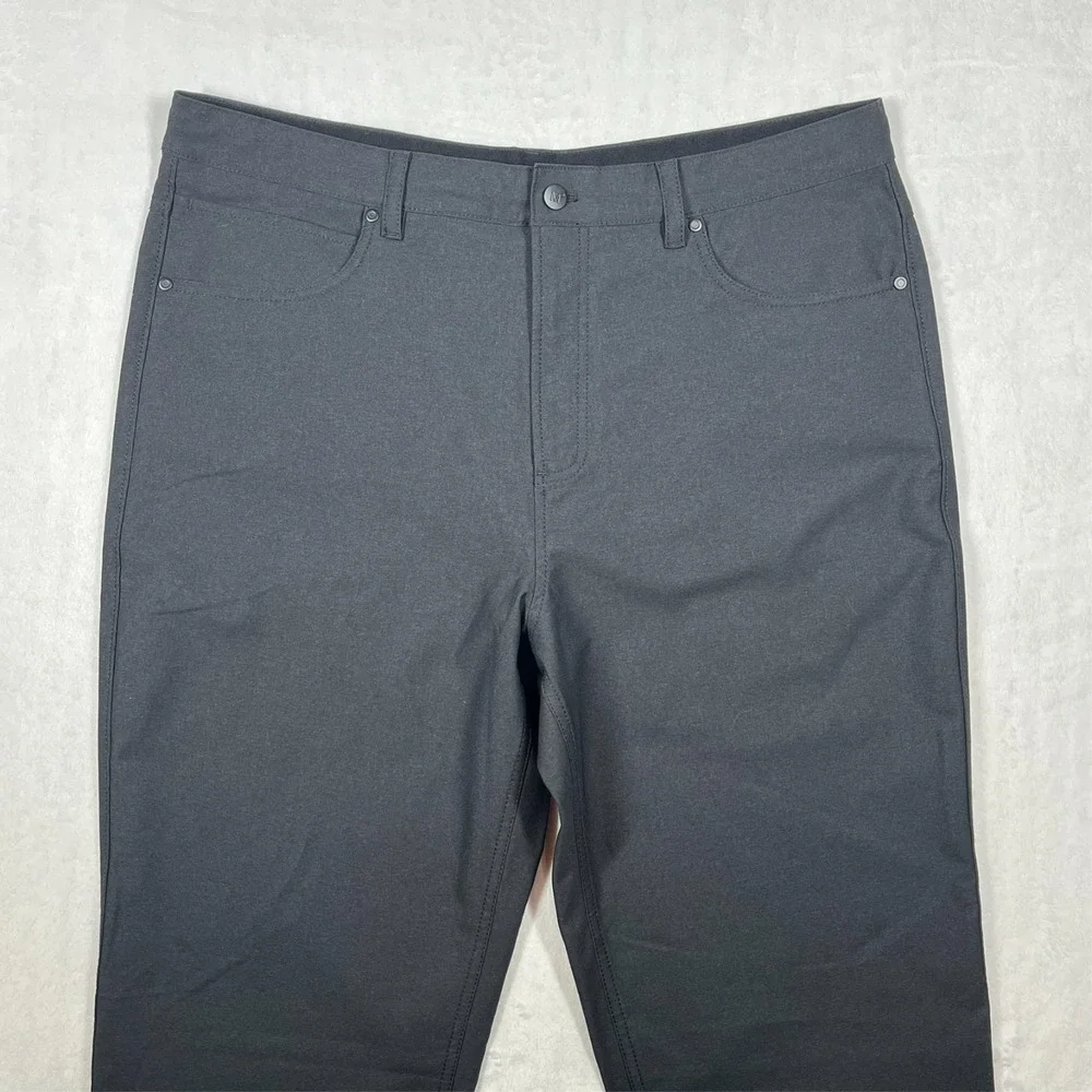 Ministry of Supply‎ Kinetic Pants Mens 38x33 Grey Primeflex Stretch Tech Chino